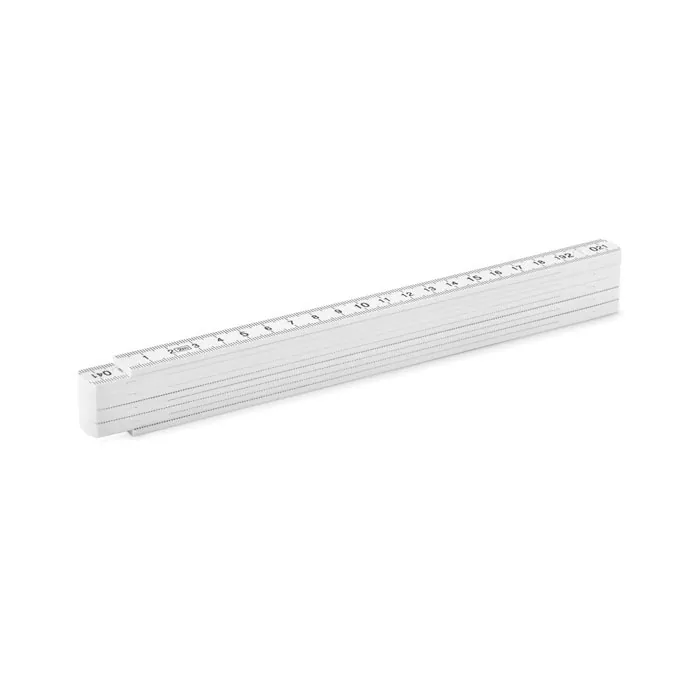 Ruletă 2 METER — culoarea Alb, față