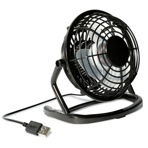 Ventilator USB AIRY — culoarea Negru, față