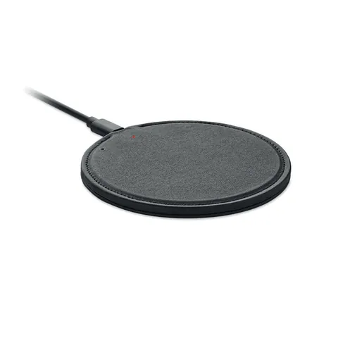 Încărcător wireless ALFA — culoarea Negru, față