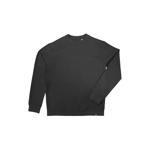Hanorac unisex ALIX — culoarea Negru intens, față