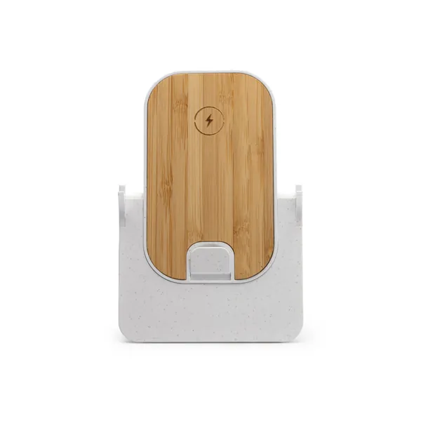 Încărcător wireless Alok — culoarea Alb, imagine produs