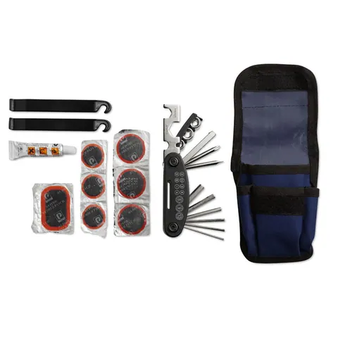 Accesoriu pentru biciclete AMIR — culoarea Albastru, față
