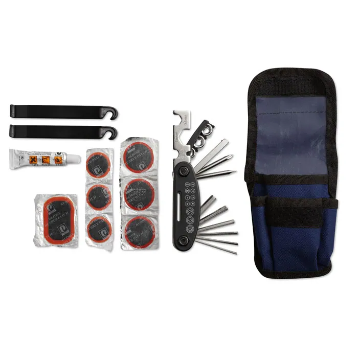Accesoriu pentru biciclete AMIR — culoarea Albastru, față