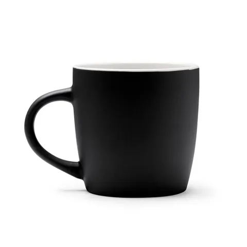 Cană ceramică Amit — culoarea Negru, imagine produs