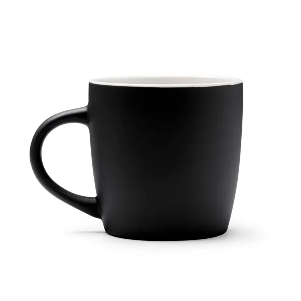 Cană ceramică Amit — culoarea Negru, imagine produs