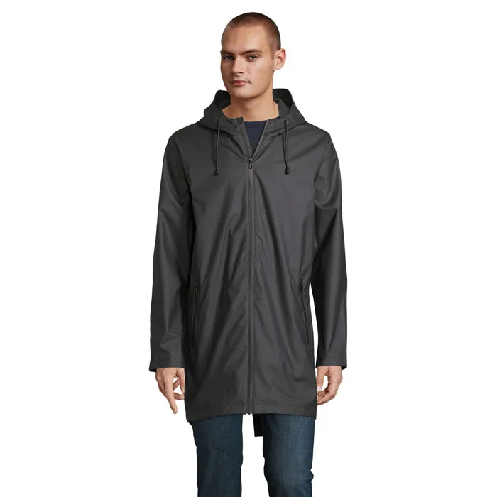 Parka bărbați ANTOINE — culoarea Negru intens, față