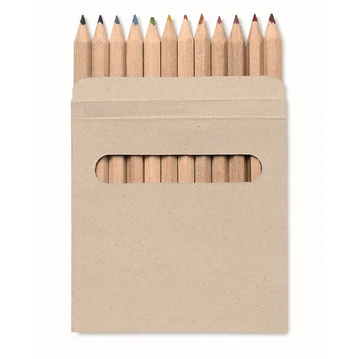 Set de creioane colorate ARCOLOR — culoarea Maro, față