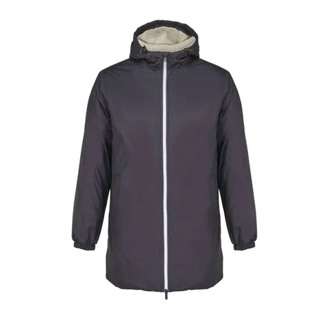 Parka unisex ASTRA — culoarea Negru intens, față