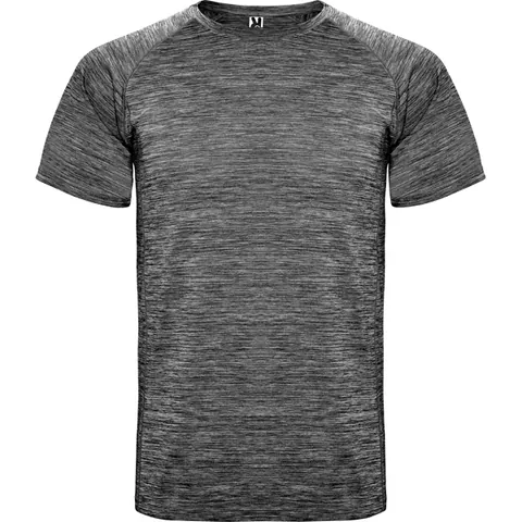 Tricou sport bărbați Austin — culoarea Negru melanj, imagine produs