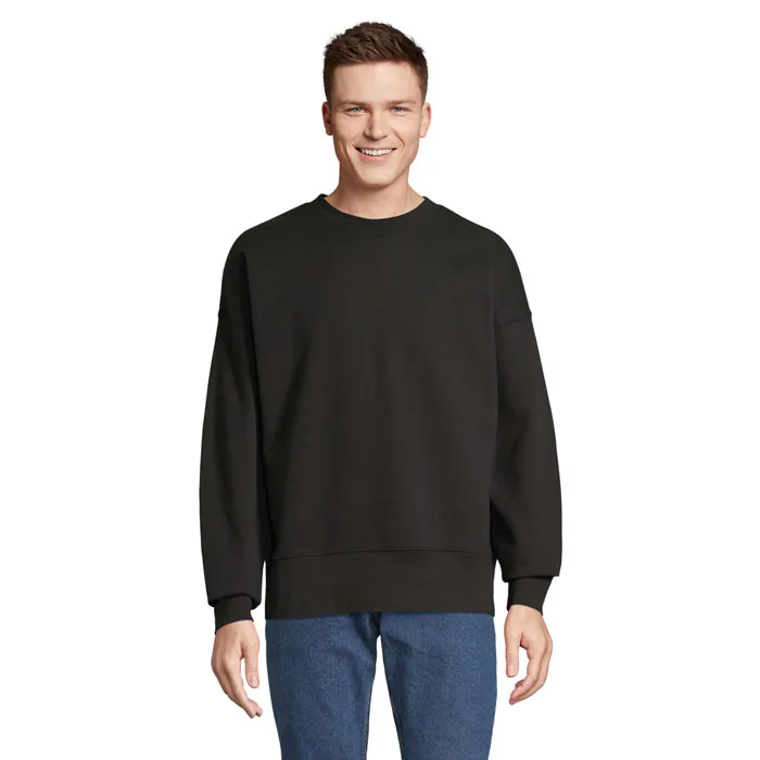 Hanorac unisex AUTHENTIC — culoarea Negru, față