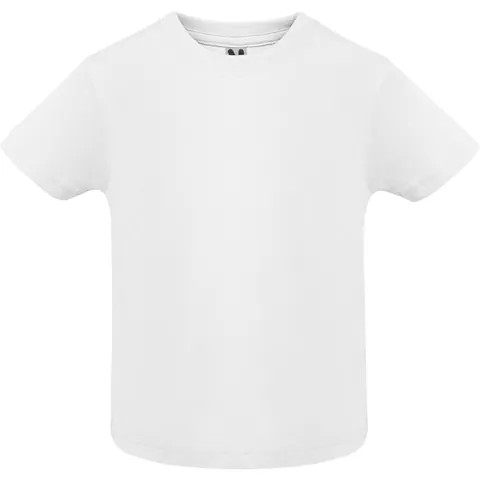 Tricou copii Baby — culoarea Alb, imagine produs