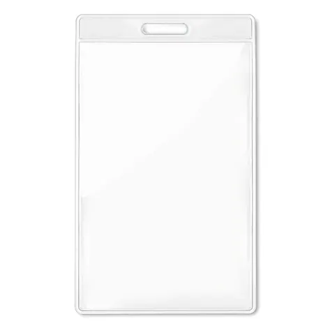 Ecuson BADGO — culoarea Transparent, față