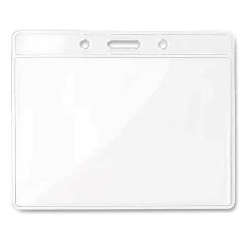 Ecuson BADGY — culoarea Transparent, față