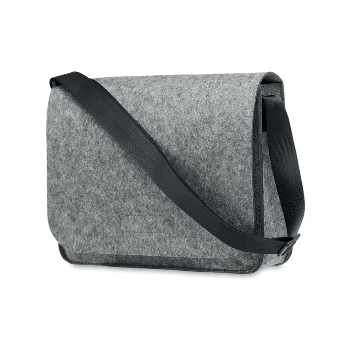Geantă pentru laptop BAGLO — culoarea Gri, față