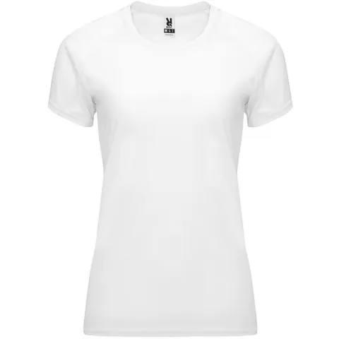 Tricou tehnic damă Bahrain — culoarea Alb, imagine produs