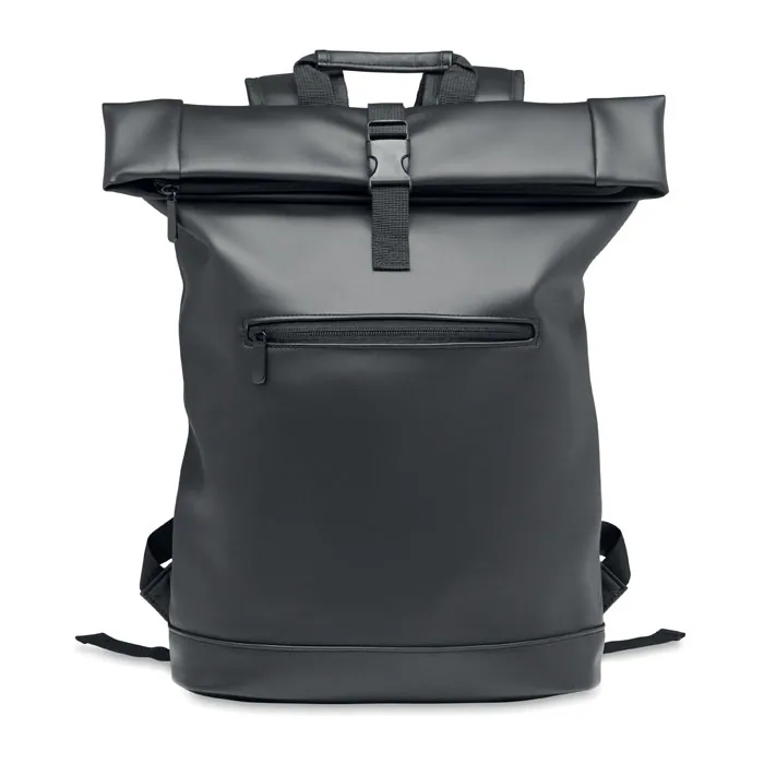 Rucsac BAI ROLL — culoarea Negru, față