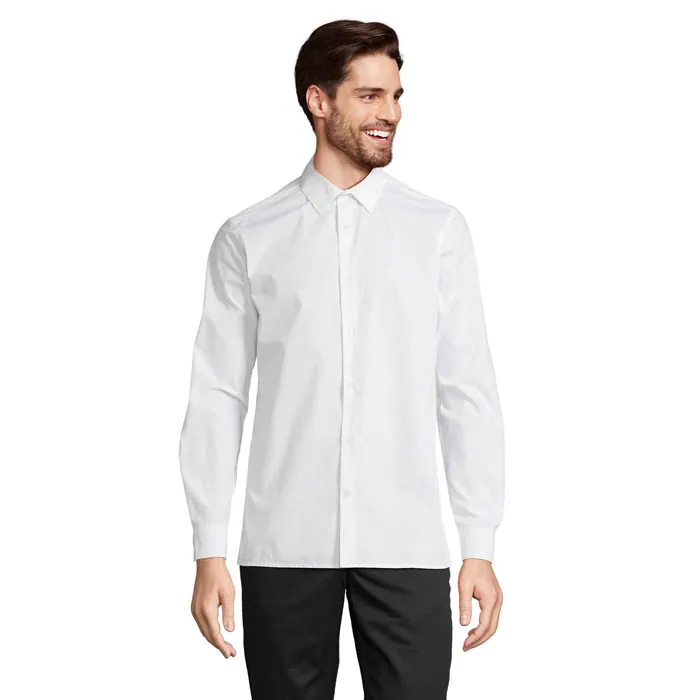 Cămașă BAILEY — culoarea Alb, față