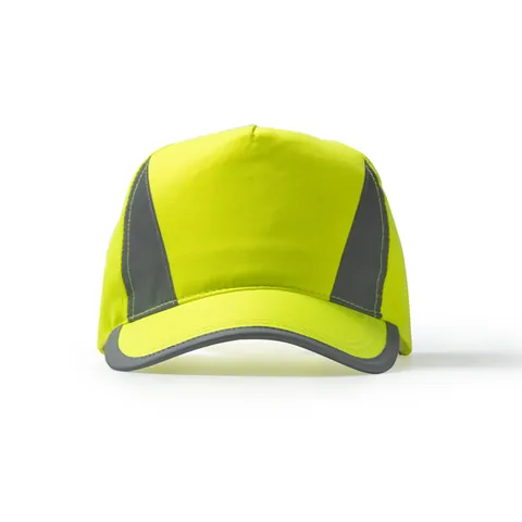 Șapcă Balder — culoarea Galben fluor, imagine produs