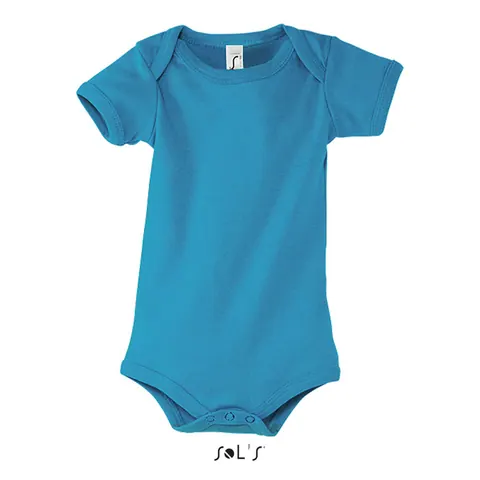 Cămașă copii BAMBINO — culoarea Aqua, față