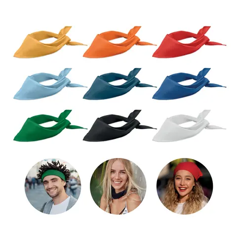 Fular BANDANA BANDIDO — culoarea Negru, față