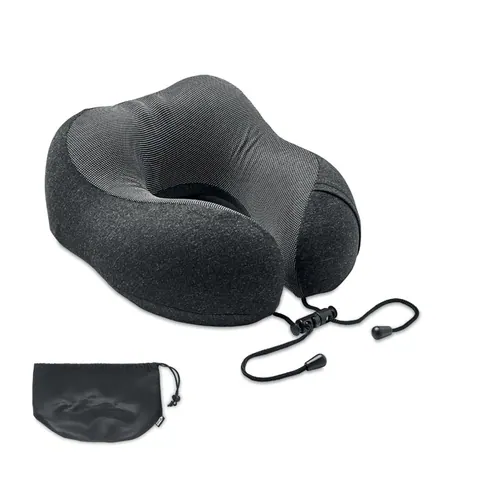 Pernă de călătorie BANTAL — culoarea Gri piatră, față