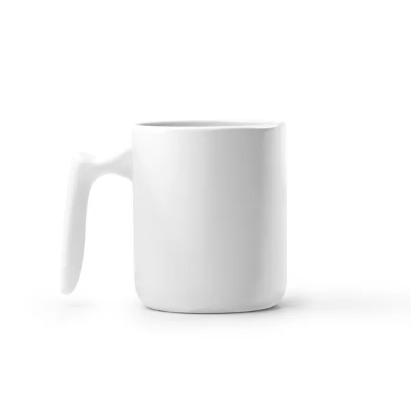 Cană ceramică Banuci — culoarea Alb, imagine produs