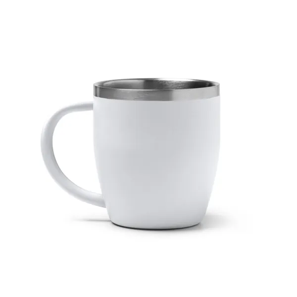 Cană termică Bany — culoarea Alb, imagine produs