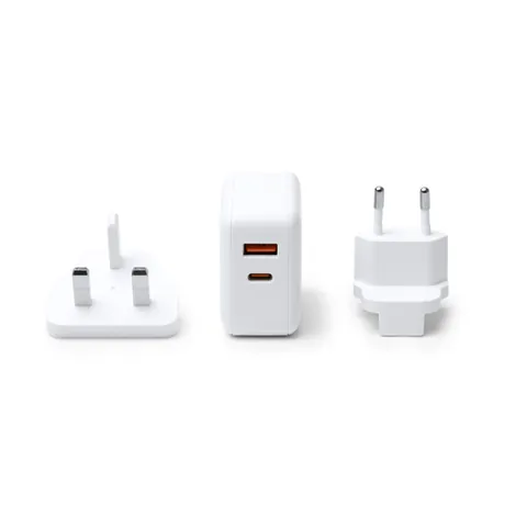 Adaptor de călătorie Bapek — culoarea Alb, imagine produs