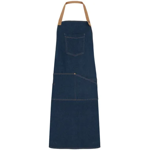 Șorț unisex Batali — culoarea Albastru jeans, imagine produs