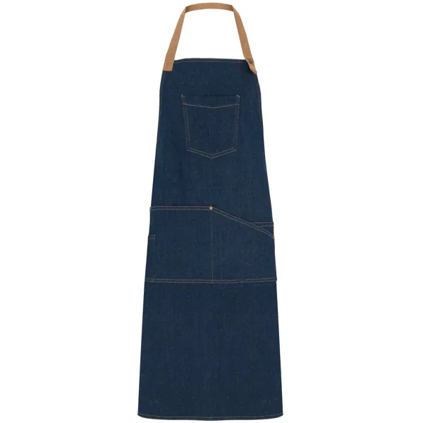 Șorț unisex Batali — culoarea Albastru jeans, imagine produs