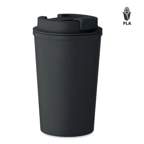 Cană termică BEIBAKU — culoarea Negru, față