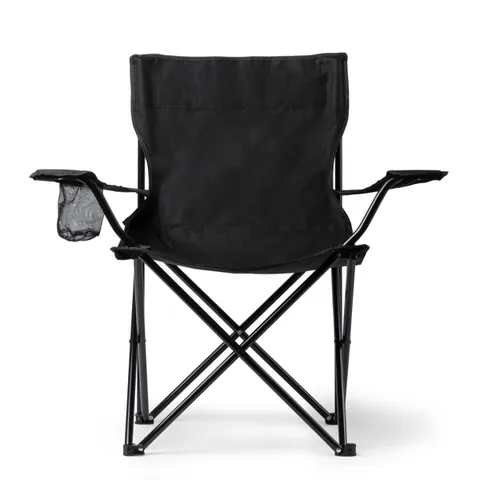 Scaun pliabil Bekal — culoarea Negru, imagine produs