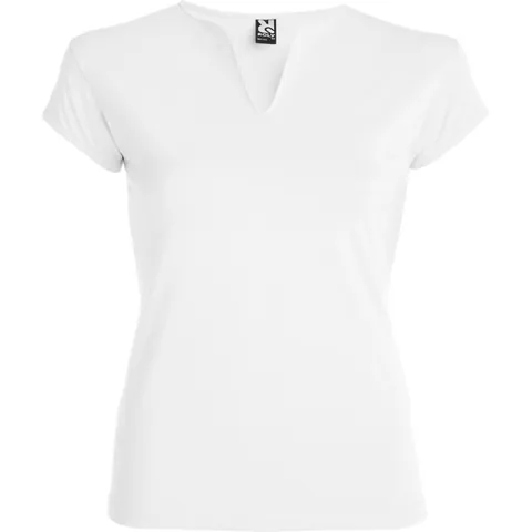 Tricou damă Belice — culoarea Alb, imagine produs