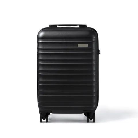 Valiză cu roți Bleik — culoarea Negru, imagine produs