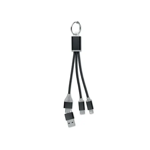 Cablu de încărcare BLUE — culoarea Negru, față