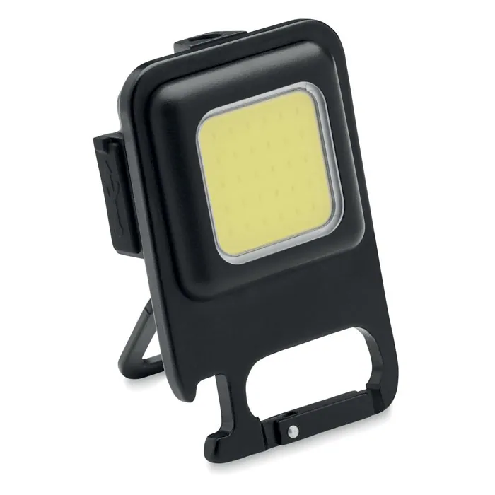 Lumină COB multifuncțională BOC — culoarea Negru, față