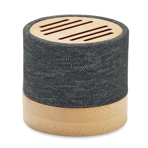 Boxă portabilă BOOL — culoarea Negru, față