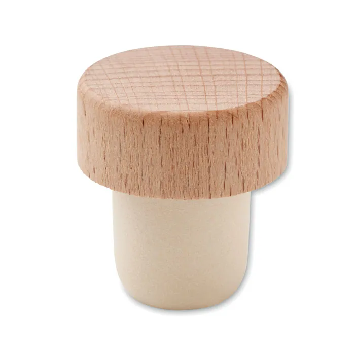 Dop de sticlă BOPPER — culoarea Lemn, față
