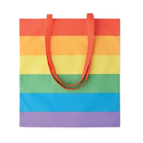 Geantă tote BOREALIS — culoarea Multicolor, față
