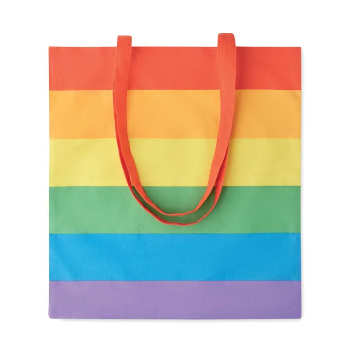 Geantă tote BOREALIS — culoarea Multicolor, față