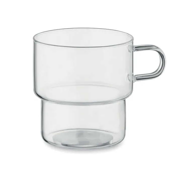 Sticlă borosilicată BOROMUG — culoarea Transparent, față