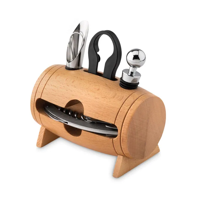 Set de vin BOTA — culoarea Lemn, față