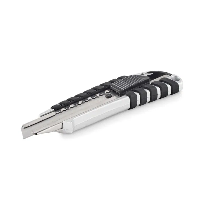 Cuțit retractabil BOWIE — culoarea Argintiu, față