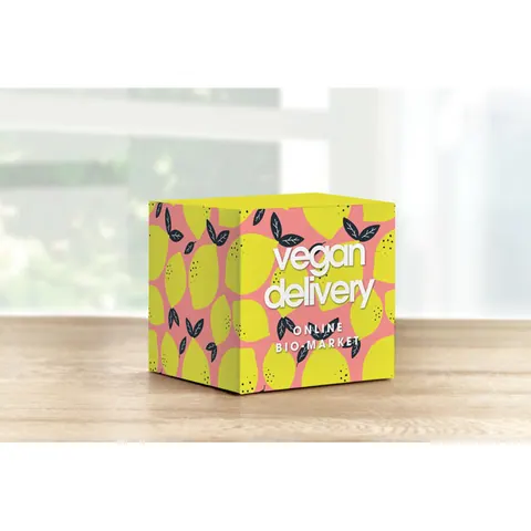 Cutie cadou căni sublimare BOX — culoarea Alb, față