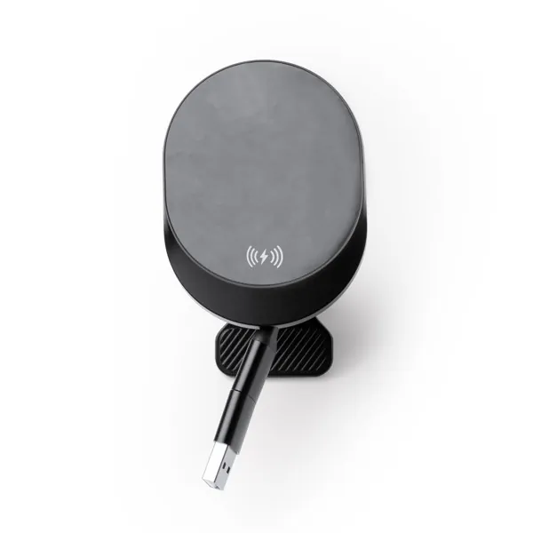 Încărcător auto Bravek — culoarea Negru, imagine produs