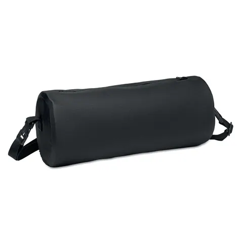 Geantă impermeabilă BRENNA TUBE — culoarea Negru, față