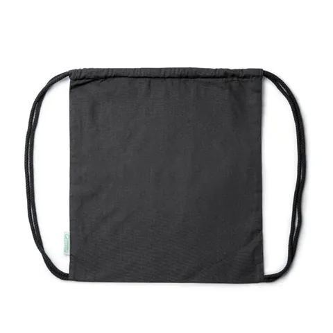 Rucsac cu șnur Brest — culoarea Negru, imagine produs