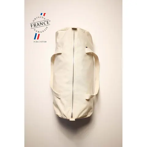 Geantă bowling BRIEUC — culoarea Natural, față