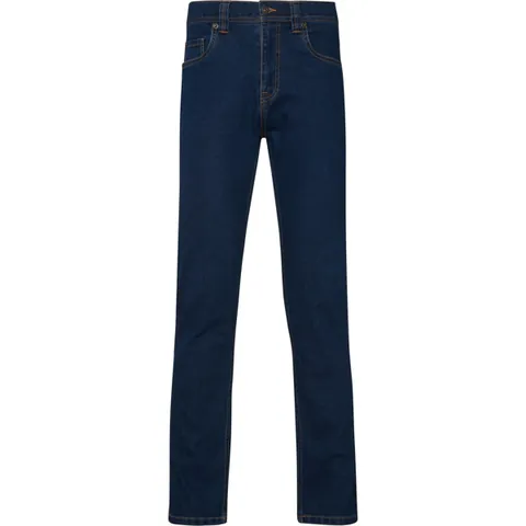 Pantaloni bărbați Brock — culoarea Albastru jeans, imagine produs
