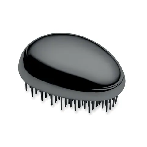 Perie de păr anti-încurcare BRUSH — culoarea Negru, față